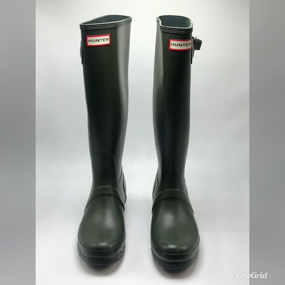 Hunter Shoes - New Green Hunter Tall Boots Size 9